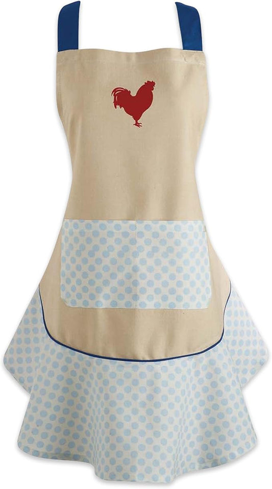 DII Women's Spring & Summer Apron Collection Adjustable, Two Large Pockets & by DII