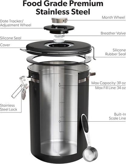 Veken Large Coffee Canister - Image 7
