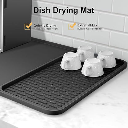 Silicone Coffee Mat, Coffee Bar Accessories Fit Under Coffee Maker Coffee - Image 3