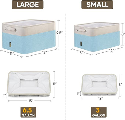 BALEINE 1 Pack Fabric Closet Storage Bins - Image 2