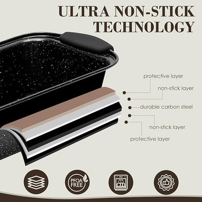Baking Pans Set Nonstick, Bakeware Sets Stackable - Image 5