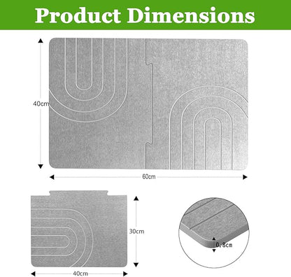 Luxspire Large Stone Drying Mat - Image 8