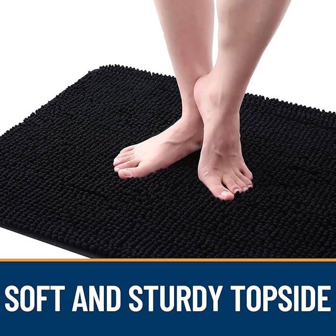 OLANLY Dog Door Mat for Muddy Paws 54x24, Absorbs Moisture and Dirt, Absorbent - Image 4