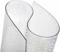 Clear Carpet Runner, USA Made, 27 x 84 Inch, 2mm Thick Cleated Vinyl, Plastic by ExactMade