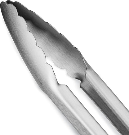 304 Stainless Steel Kitchen Cooking Tongs - Image 2