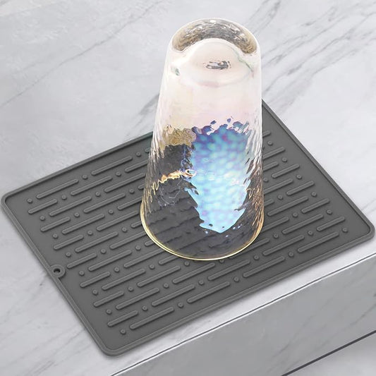 GeeRic Dish Drying Mats, Heat-resistant Silicone Mat by GeeRic