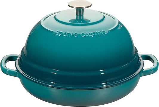 EDGING CASTING Enameled Cast Iron Dutch Oven Pot by EDGINGCOOKWARE