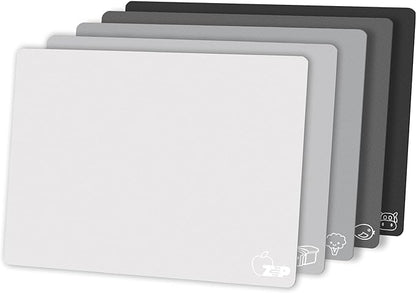 ZVP Flexible Plastic Cutting Board Set of 5 Gradient Color, Colorful Chopping by ZVP