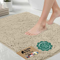 GORILLA GRIP Bath Rug Mat 36x24, Thick Soft Absorbent Chenille, Quick Dry by Unknown