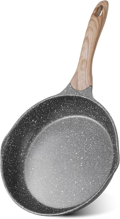 JEETEE 11 Inch Nonstick Frying Pan Stone Coating Cookware, Nonstick Omelette by JEETEE