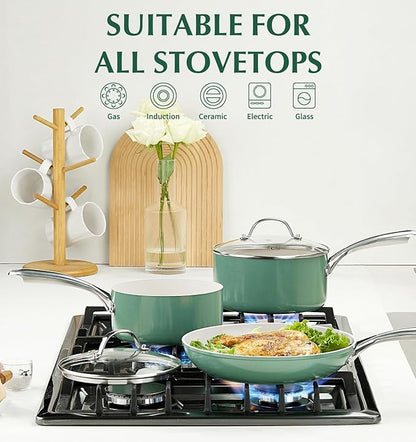 KOCH SYSTEME CS Nonstick Sauce Pan - Image 4