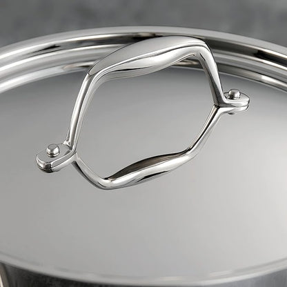 Tramontina Signature Tri-Ply Clad Stainless Steel 3-Quart Braiser Pan - Image 5