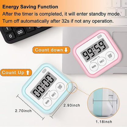 Timer, Kitchen Timers for Cooking Classroom Timer for Kids Teachers Magnetic - Image 5