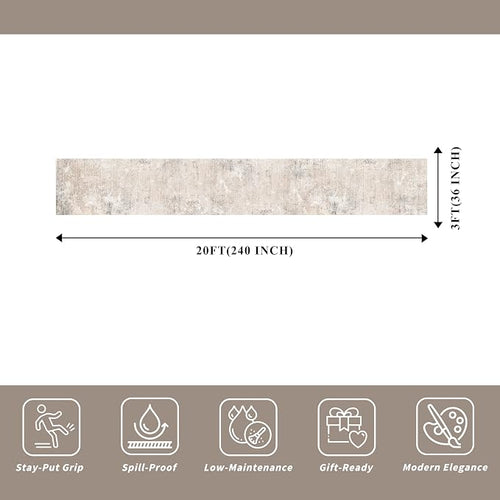 3x20 ft Extra Long Hallway Runner Rug - Image 2