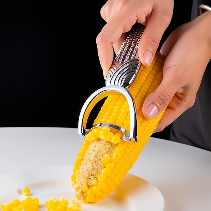 2 Packs Corn Peeler for Corn on the Cob, 2026 Upgraded corn cob stripper tool - Image 2