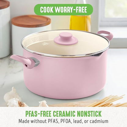 GreenLife 6QT Ceramic Nonstick Stockpot - Image 2
