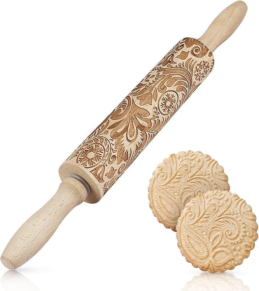 Flexzion Embossed Rolling Pins by Flexzion