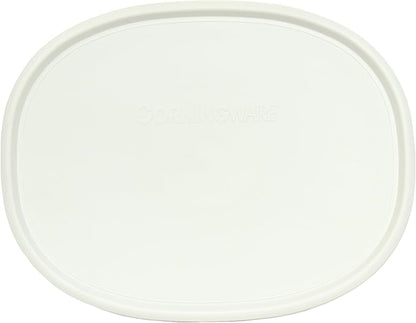 CorningWare FS2 2.5qt/2.35L Oval French White Casserole Dish and F-2-PC Oval - Image 4
