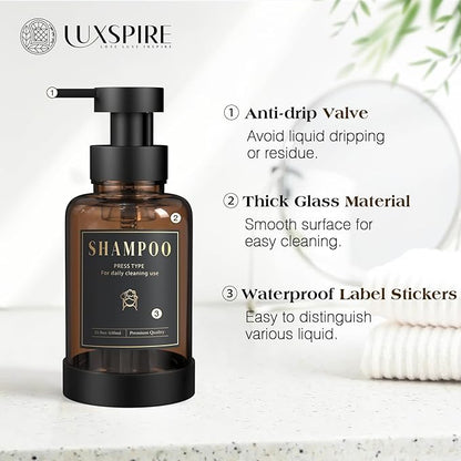 Luxspire Foaming Soap Dispenser, Non-Slip Hand Soap Dispenser - Image 3