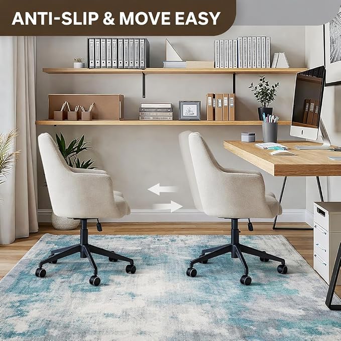 48"x72" Office Chair Mat for Hardwood Tile Floor, Under Desk Carpet Protector - Image 5