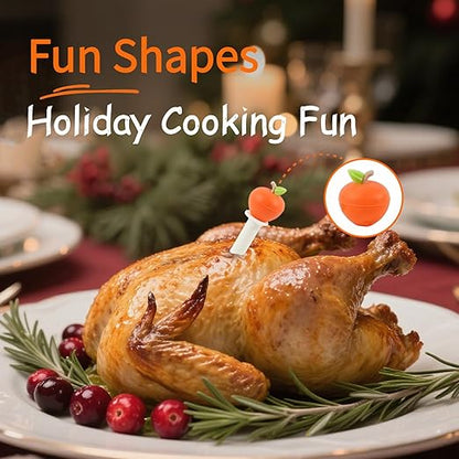 CloudHand Meat Turkey Pop Up Timer & Flavor Injector Set, Turkey Thermometer - Image 6