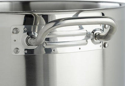Winware Stainless Steel 24 Quart Stock Pot - Image 3