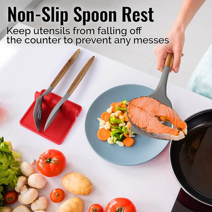 Zulay Kitchen Silicone Utensil Rest - Image 4