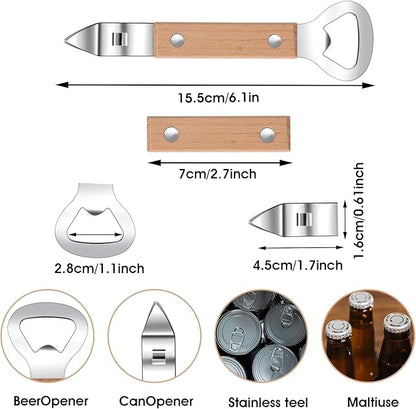 Ouligay 2 Pack Flat Bottle Opener Bartender - Image 4