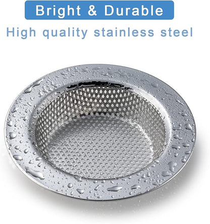 Honmein 3 Pcs Sink Strainer for Most Kitchen Sink Drain Basket, Upgraded - Image 2