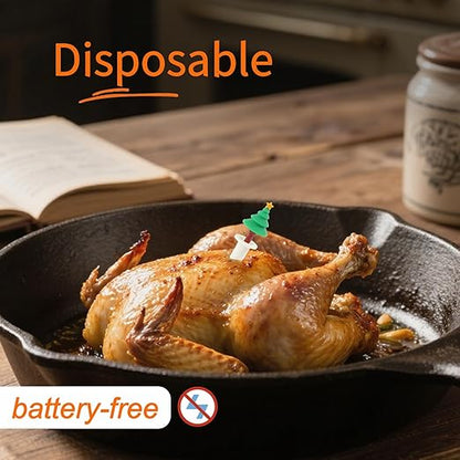 CloudHand Meat Turkey Pop Up Timer & Flavor Injector Set, Turkey Thermometer - Image 7