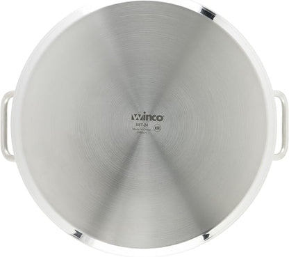 Winware Stainless Steel 24 Quart Stock Pot - Image 4