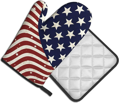 Patriotic Oven Mitts - Image 2