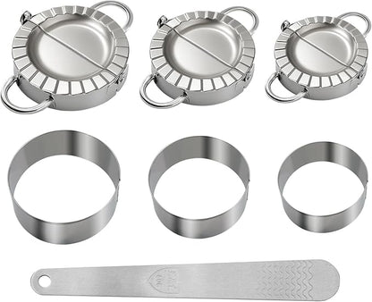 3-in-1 Stainless Steel Dumpling Maker Set by Unknown