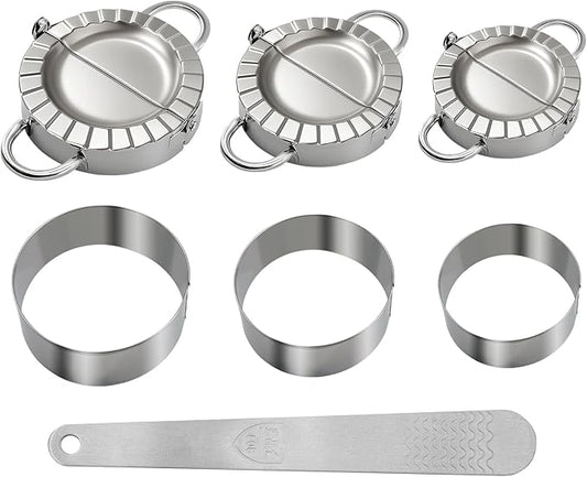 3-in-1 Stainless Steel Dumpling Maker Set by Unknown