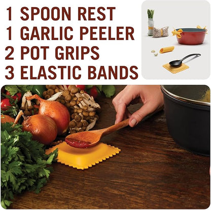 Pasta Grande - Fun Pasta Shaped Silicone Kitchen Tools in a Gift Box / 4 of our - Image 3