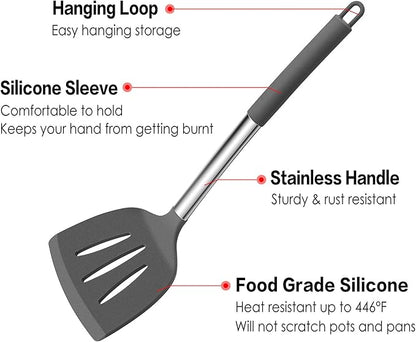 LIANYU 15-Piece Cooking Kitchen Utensils Set - Image 3