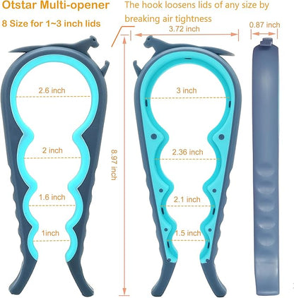 Otstar Jar Opener Bottle Opener and Can Opener - Image 2