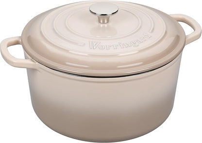 VORRINGARD Enameled Cast Iron Dutch Oven Pot - Image 7