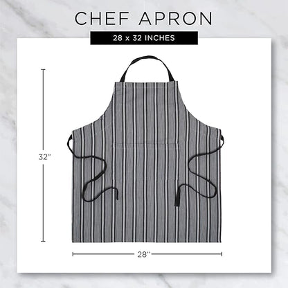 DII unisex Chef Style Cotton Apron - Image 10