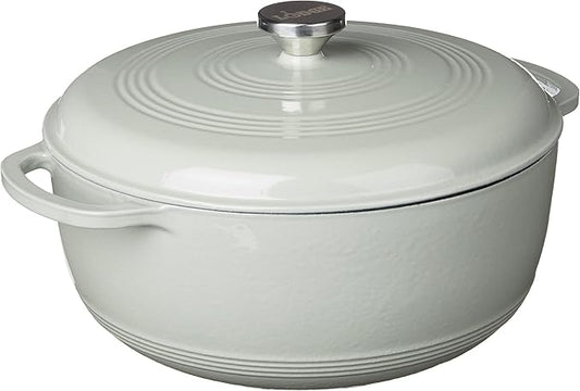 Lodge 7.5 Quart Enameled Cast Iron Dutch Oven by Lodge