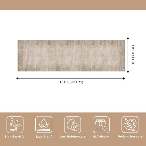 3x10 ft Hallway Runner Rug – Non-Slip Washable Long Carpet Runner - Image 2