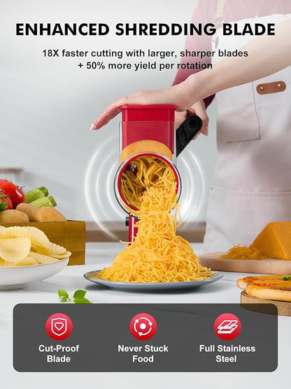 GDL Rotary Cheese Grater Hand Crank - Image 4