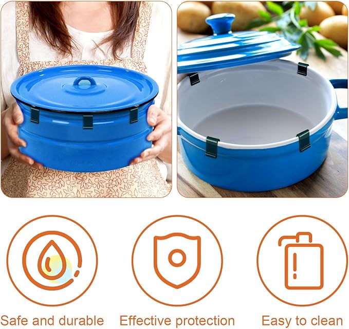 12pcs Dutch Oven Lid Protector Clips, Cookware Protectors - Image 6