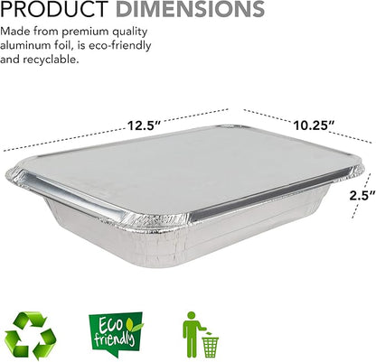 Stock Your Home Disposable Aluminum Pans - Image 2