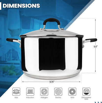 AVACRAFT Stainless Steel Stockpot - Image 3
