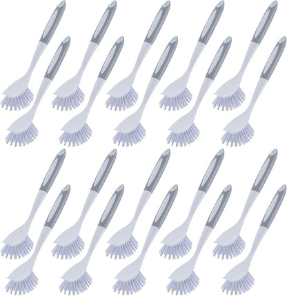 Hsei 20 Pcs Gray Kitchen Scrub Dish Brush Bulk by Hsei