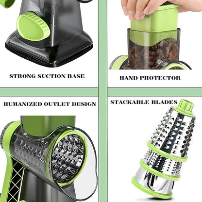 Cheese Grater with Handle, Vegetables and Fruits and Easy to Clean - Image 5