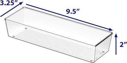 Simple Houseware Clear Drawer Organizer - Image 5