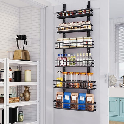 Eastherry Over The Door Pantry Organizer，6-Tier Over The Door Organizer by Unknown
