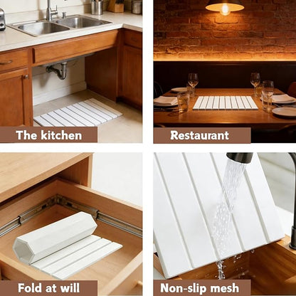 Dish Drying Mats, Large 24x16 Inch Diatomaceous Earth Drying Mat / - Image 7